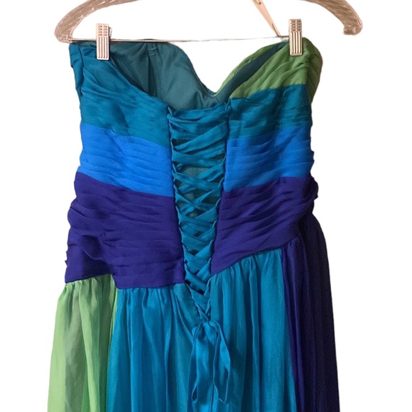 Light in the Box Thrashed Evening Dress Or UPCYCLE Project Lots of Fabric - Picture 5 of 9